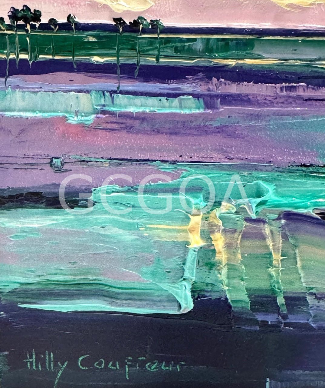 Abstracted Landscape 9 - Gold Coast Gallery Of ArtHilly Coufreur