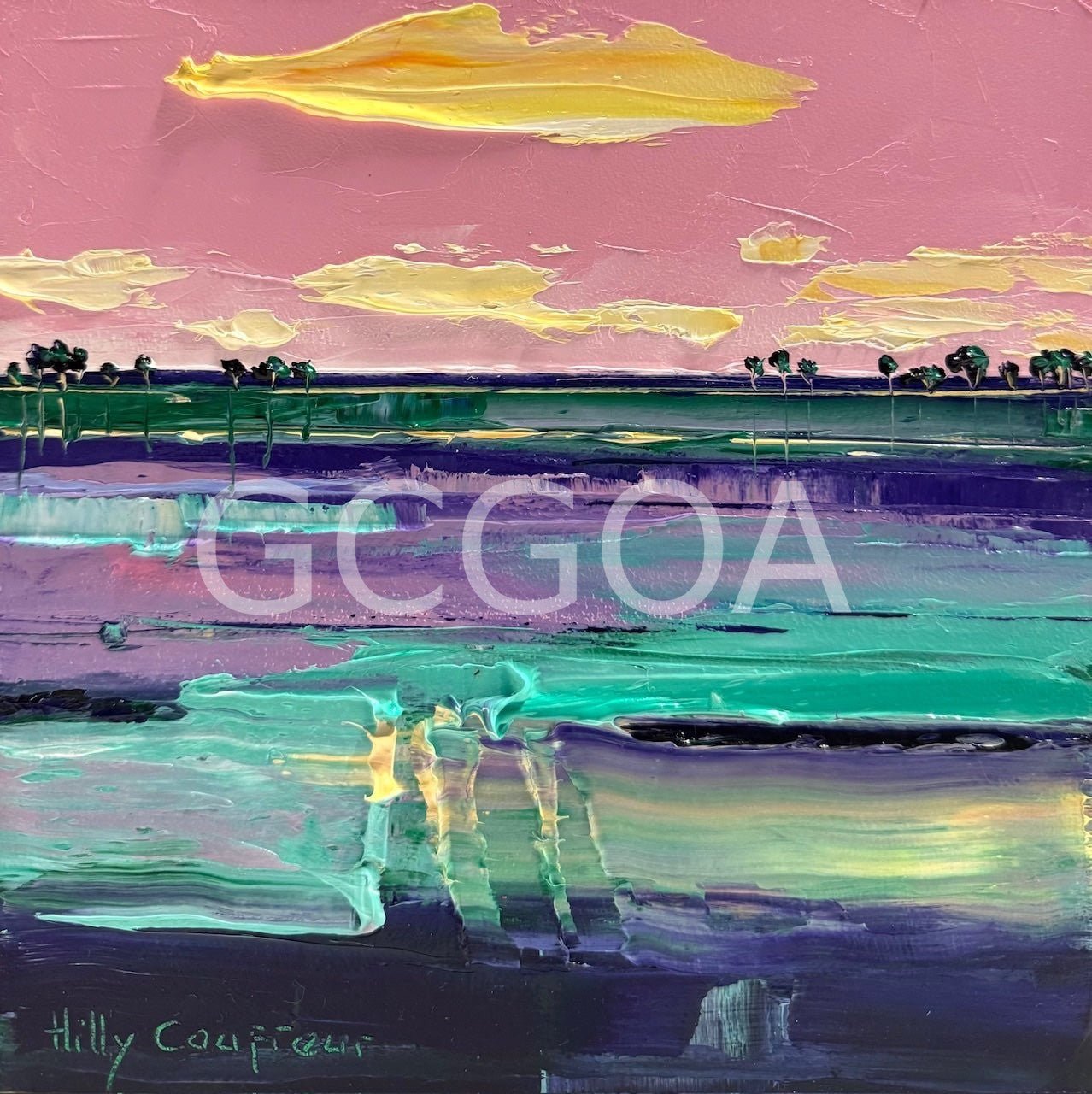Abstracted Landscape 9 - Gold Coast Gallery Of ArtHilly Coufreur