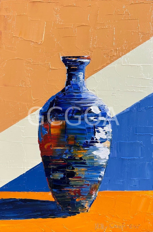 Abstracted Vase 2 - Gold Coast Gallery Of ArtHilly Coufreur