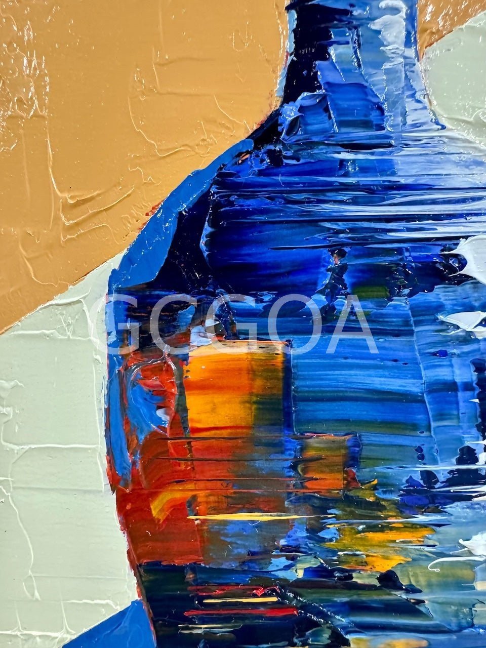 Abstracted Vase 2 - Gold Coast Gallery Of ArtHilly Coufreur