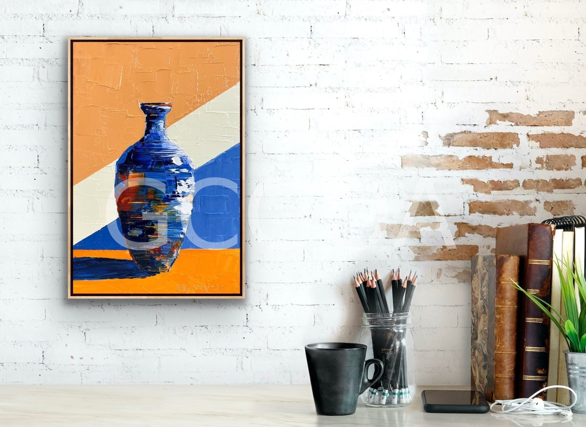 Abstracted Vase 2 - Gold Coast Gallery Of ArtHilly Coufreur