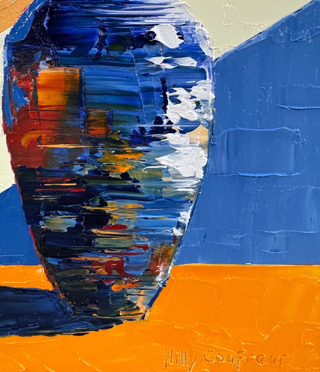 Abstracted Vase 2 - Gold Coast Gallery Of ArtHilly Coufreur