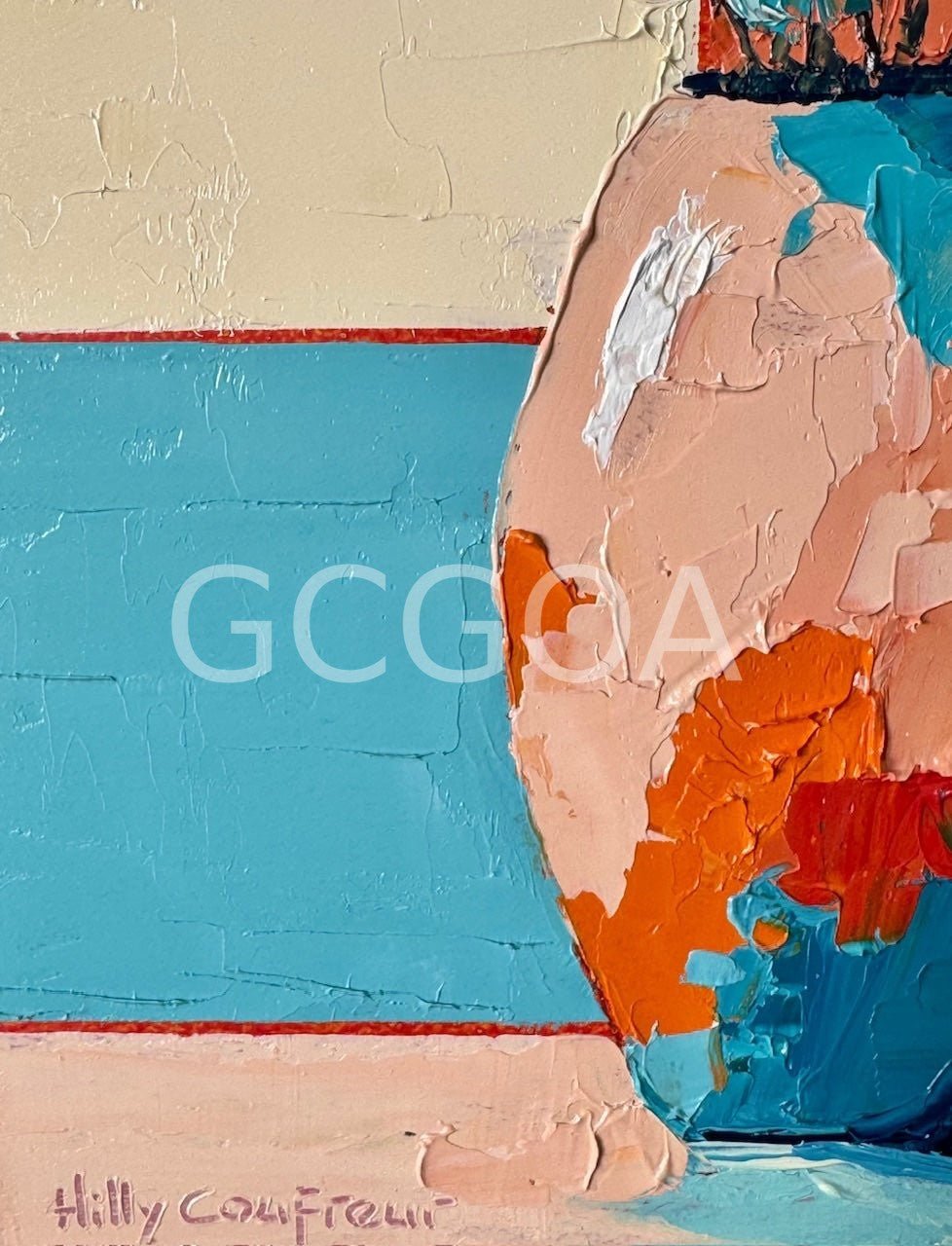 Abstracted Vase - Gold Coast Gallery Of ArtHilly Coufreur