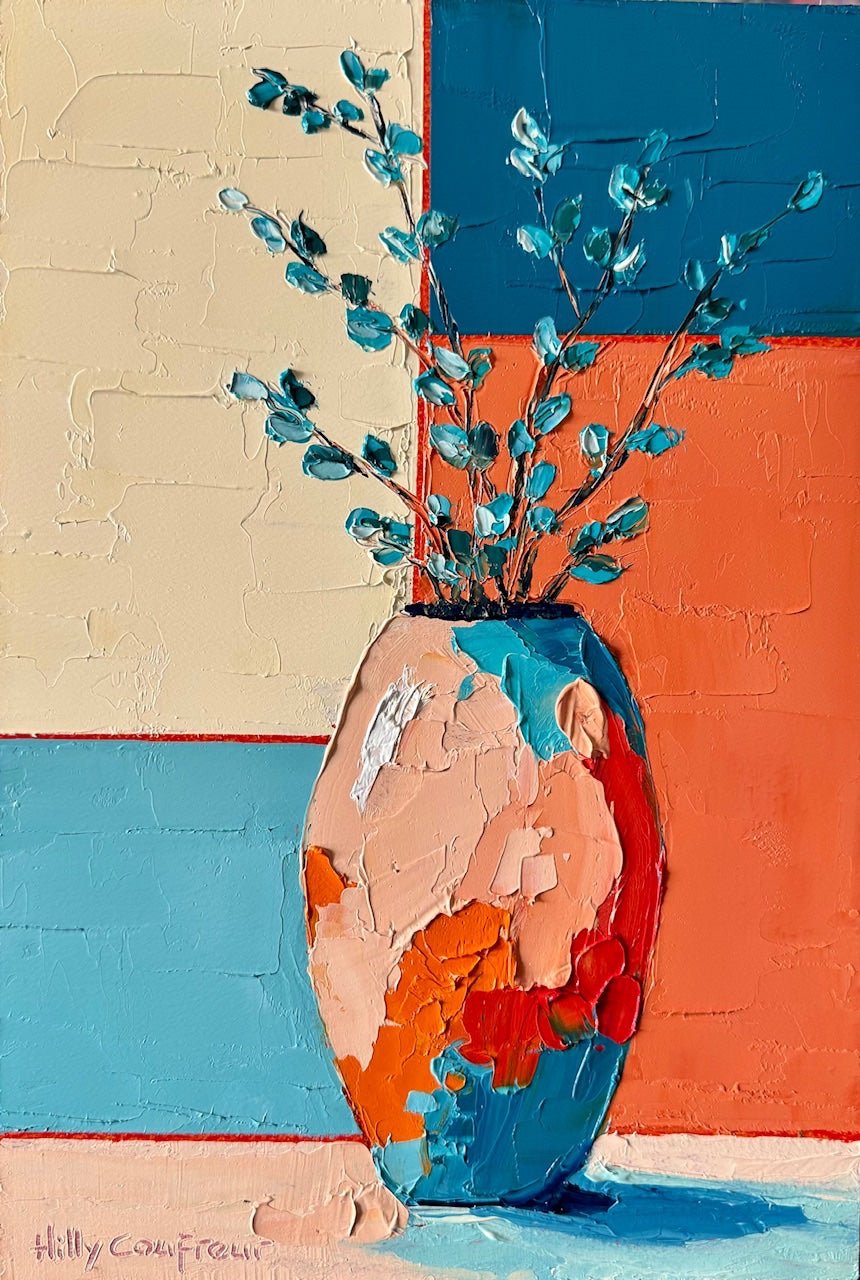 Abstracted Vase - Gold Coast Gallery Of ArtHilly Coufreur