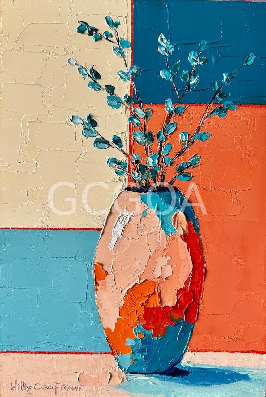 Abstracted Vase - Gold Coast Gallery Of ArtHilly Coufreur