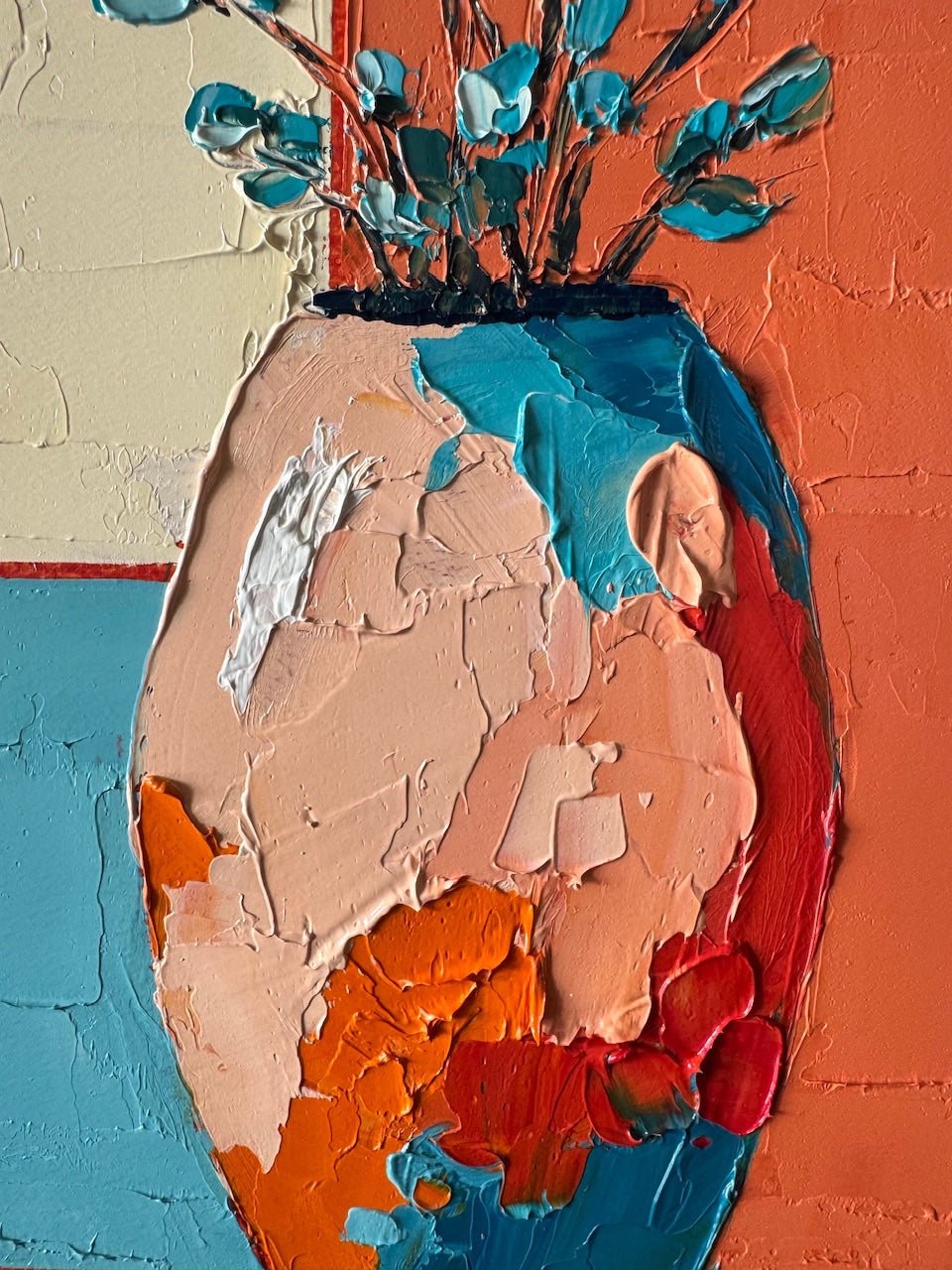 Abstracted Vase - Gold Coast Gallery Of ArtHilly Coufreur
