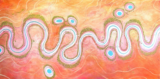 Across Chinks Of Time - Original Art - Gold Coast Gallery Of ArtTania Chanter