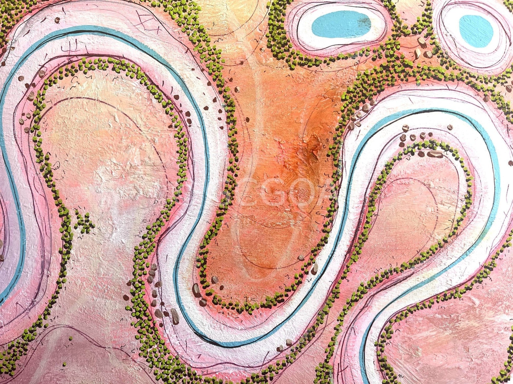 Across Chinks Of Time - Original Art - Gold Coast Gallery Of ArtTania Chanter