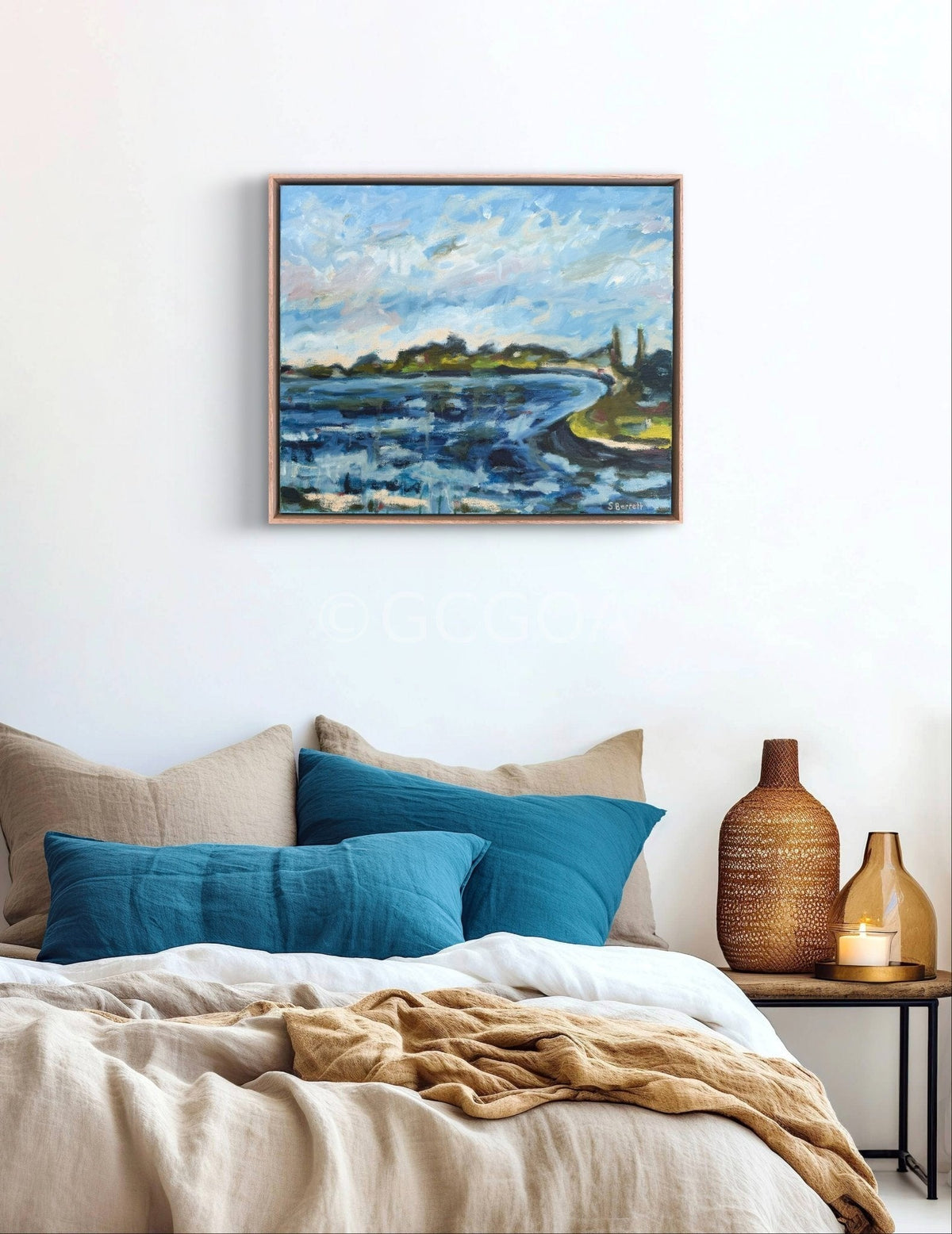 Across The Bay - Original Art - Gold Coast Gallery Of ArtSuzanne Barrett
