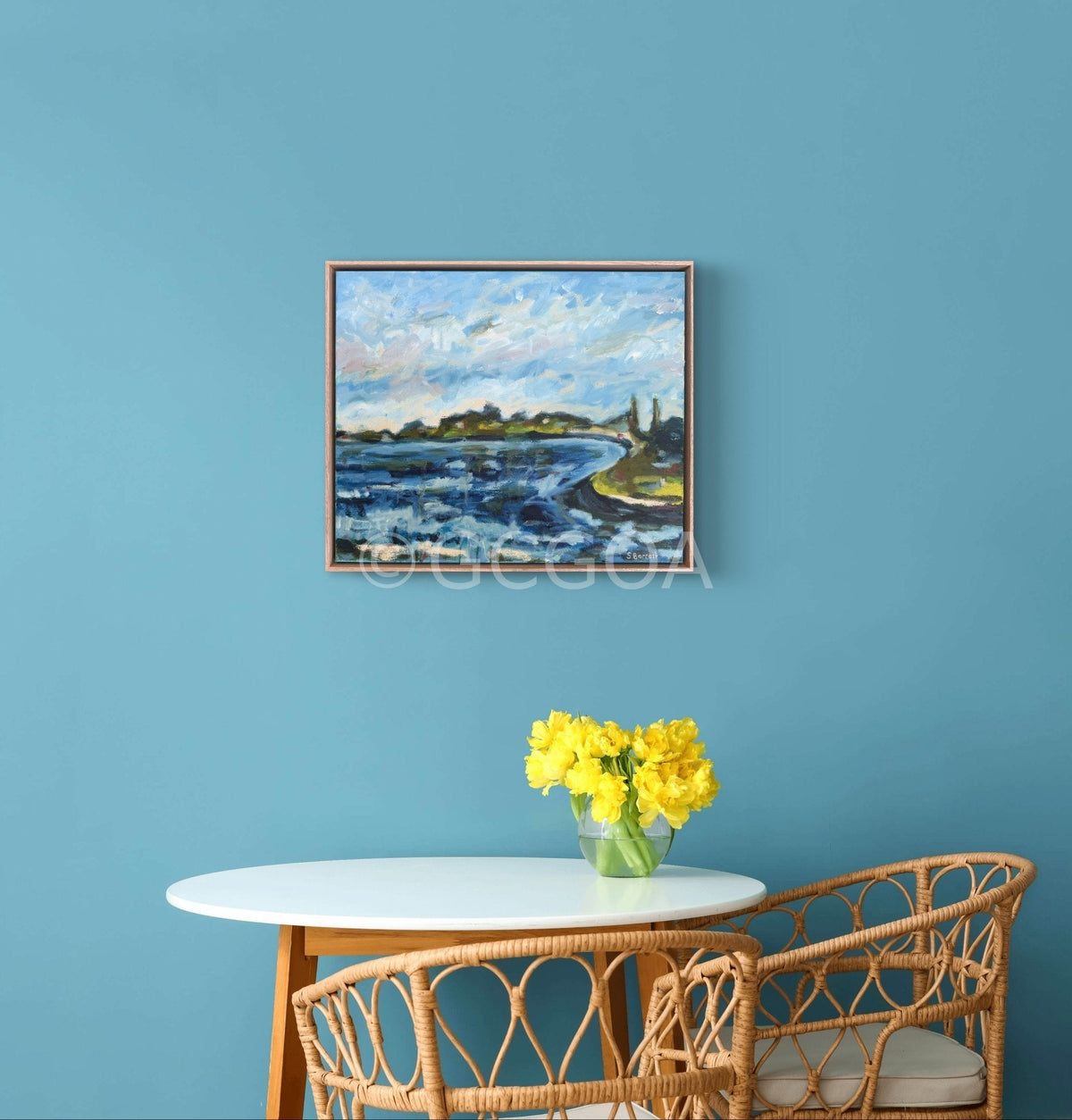 Across The Bay - Original Art - Gold Coast Gallery Of ArtSuzanne Barrett