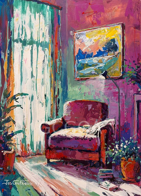 Afternoon Light - Gold Coast Gallery Of ArtJos Coufreur