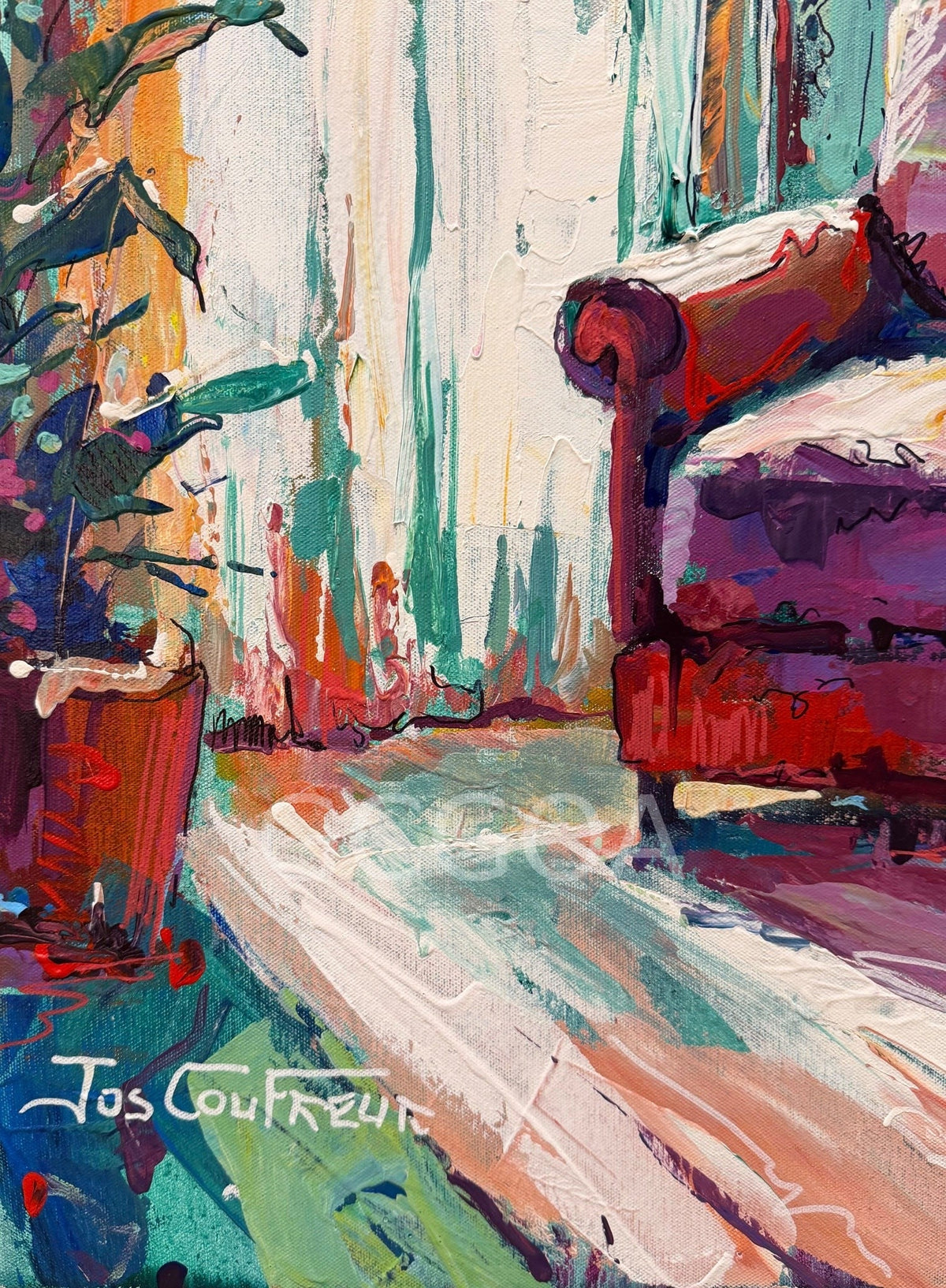Afternoon Light - Gold Coast Gallery Of ArtJos Coufreur