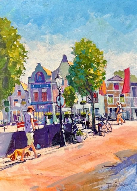 Afternoon Stroll - Gold Coast Gallery Of ArtJos Coufreur