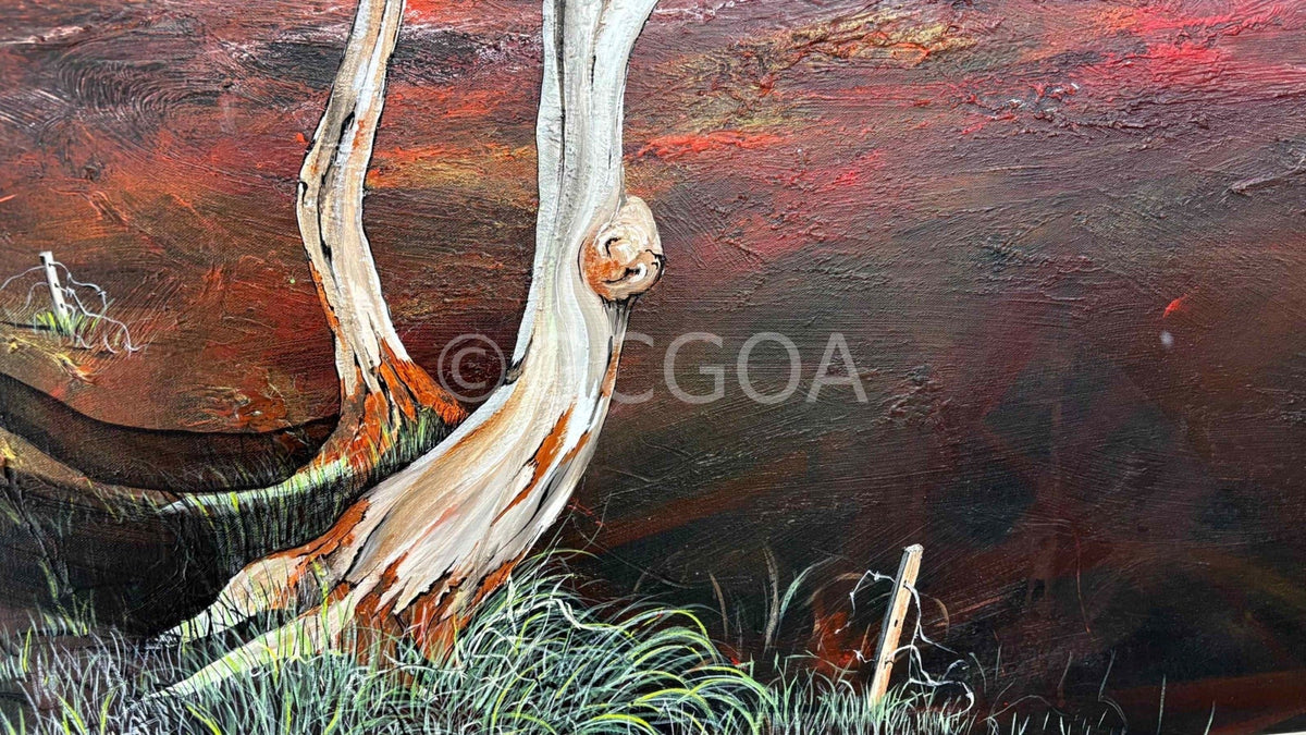 Afternoon's Tender Kiss - Gold Coast Gallery Of ArtTania Chanter