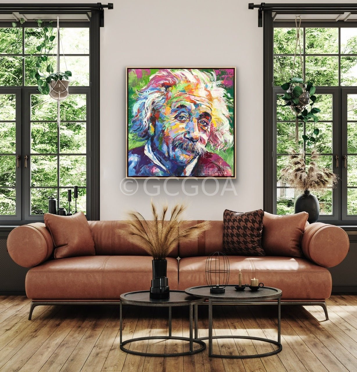 Albert Einstein 11 - Original Art - Gold Coast Gallery Of ArtJos Coufreur