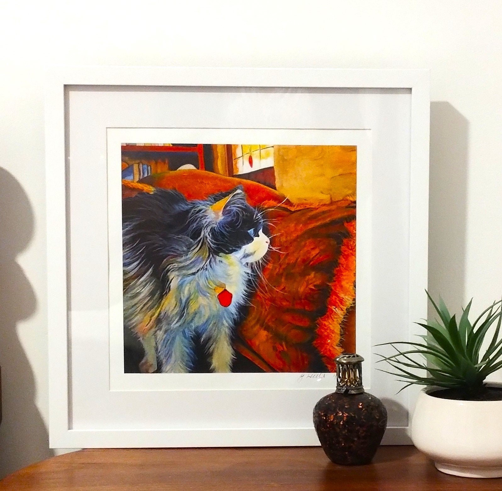 Alice the cat - Gold Coast Gallery Of ArtYvonne Wells