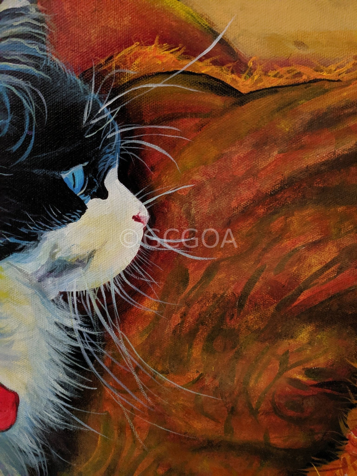 Alice the cat - Gold Coast Gallery Of ArtYvonne Wells