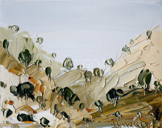 All The Greens - Fine Art Print - Gold Coast Gallery Of ArtAngela Hawkey