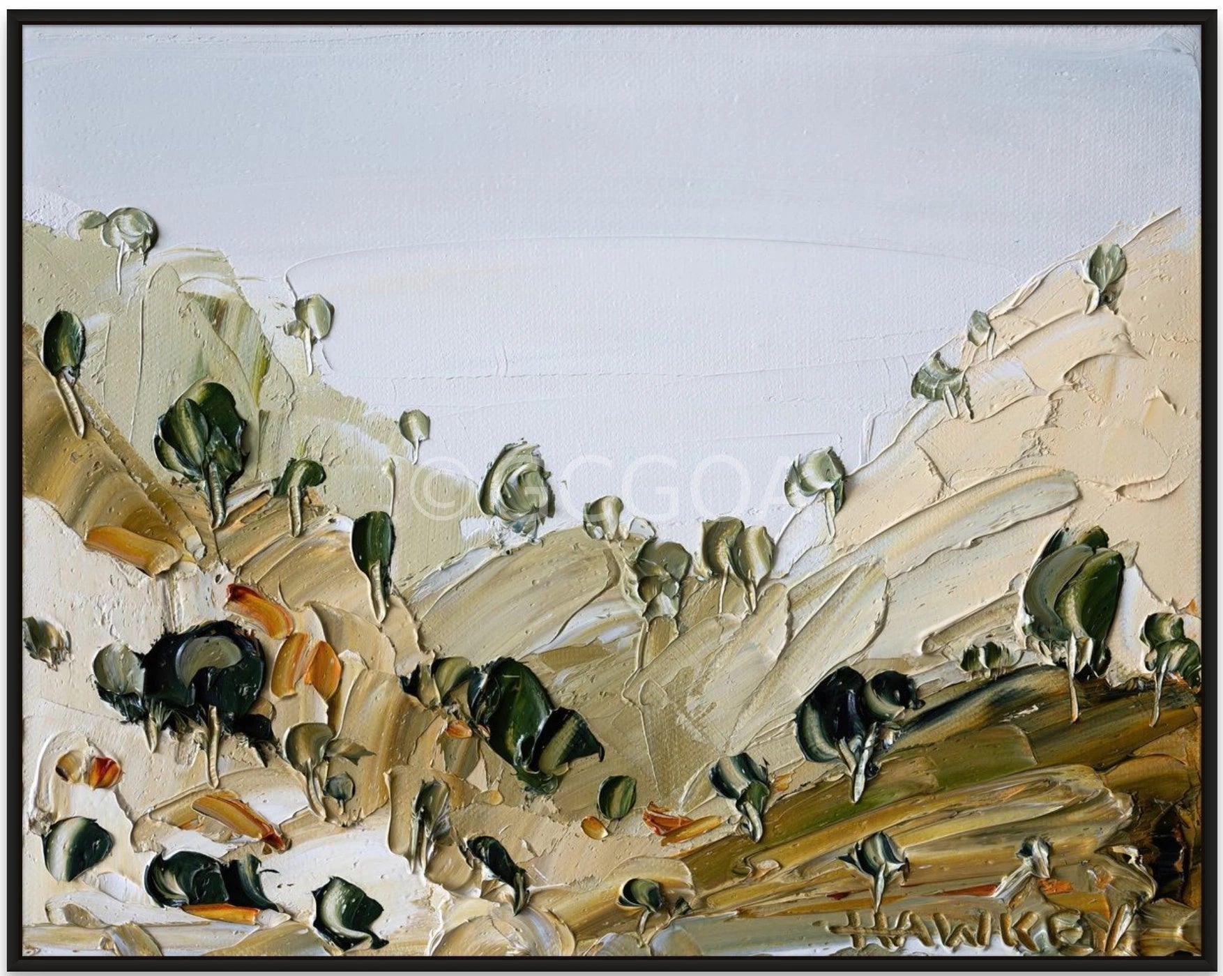 All The Greens - Fine Art Print - Gold Coast Gallery Of ArtAngela Hawkey