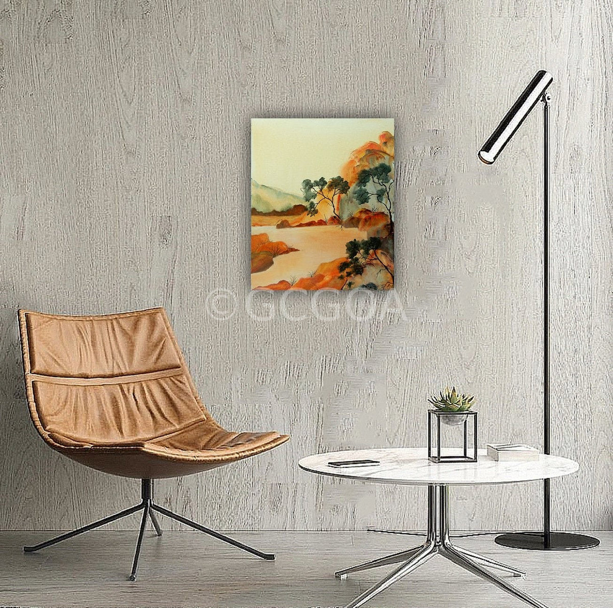 Along the Creek - Original Art - Gold Coast Gallery Of ArtDoodie Herman