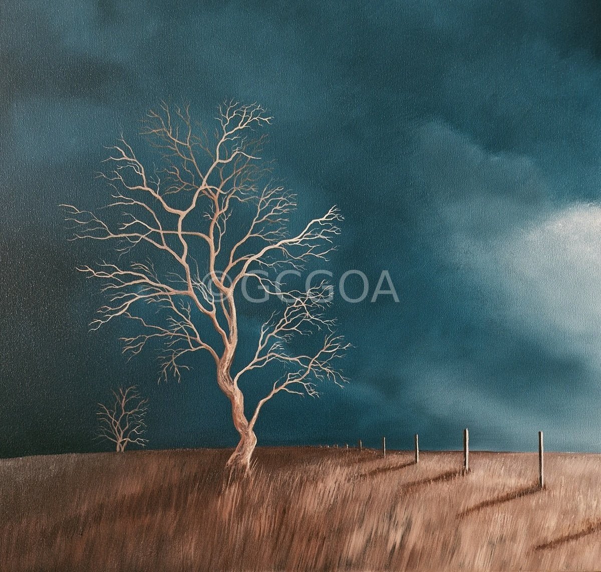 Along The Posts - Gold Coast Gallery Of ArtLucinda Leveille