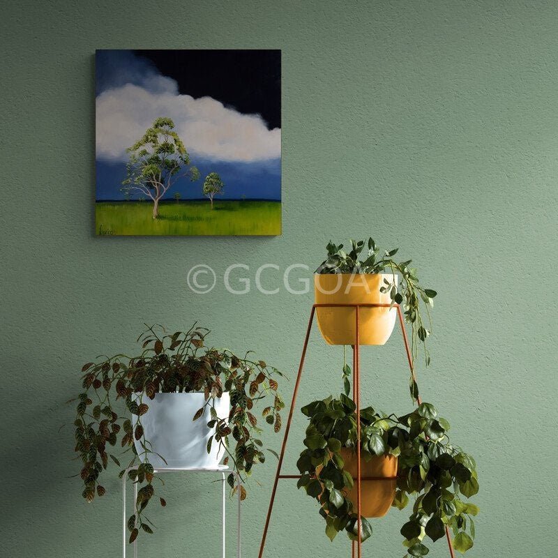 Always Greener - Original Art - Gold Coast Gallery Of ArtLucinda Leveille