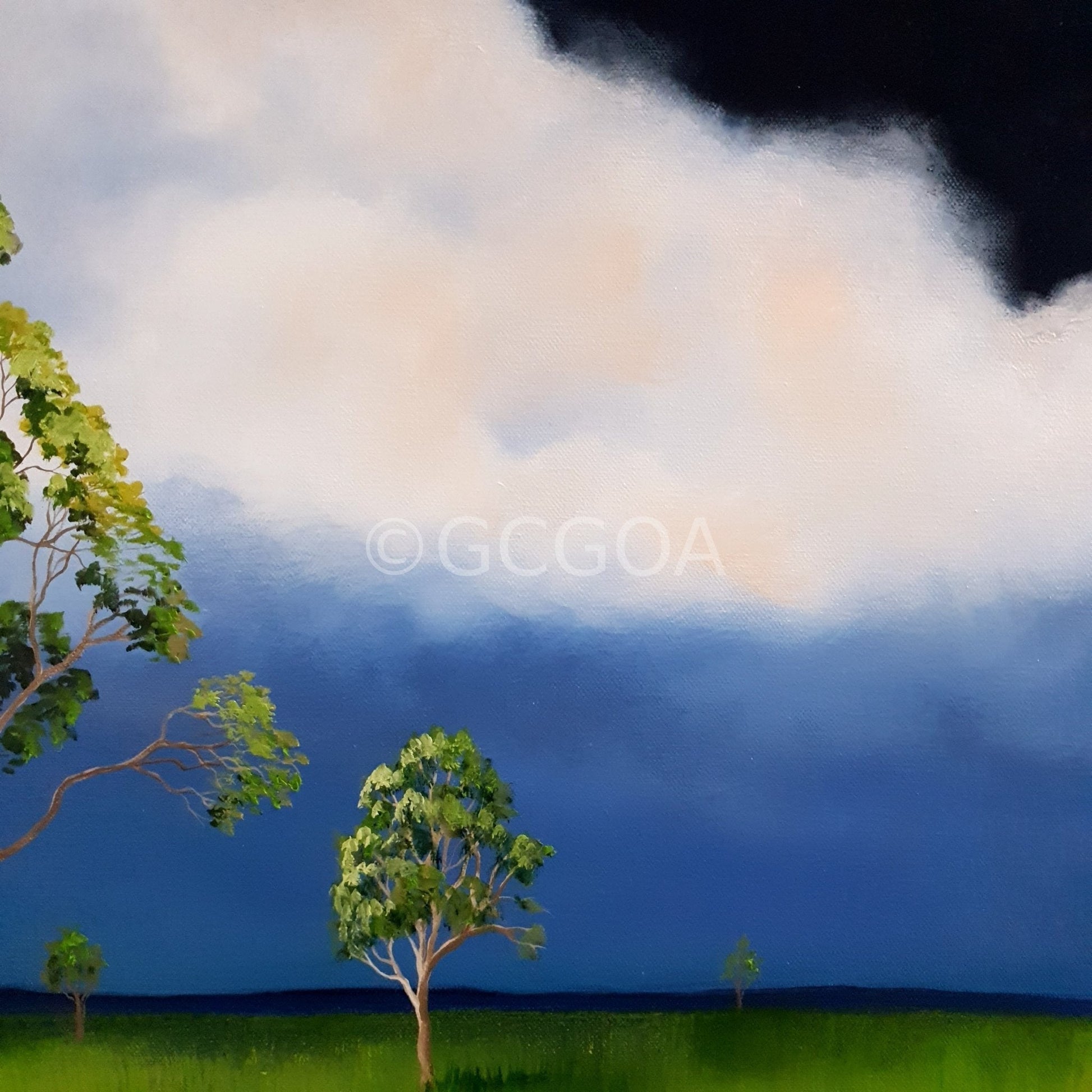 Always Greener - Original Art - Gold Coast Gallery Of ArtLucinda Leveille