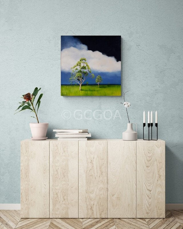 Always Greener - Original Art - Gold Coast Gallery Of ArtLucinda Leveille