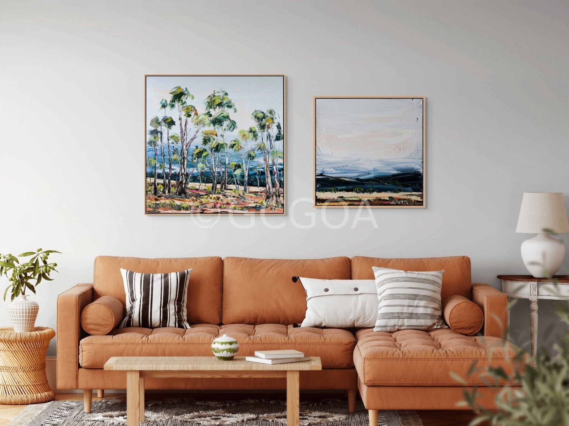 Among The Gum Trees - Fine Art Print - Gold Coast Gallery Of ArtAngela Hawkey