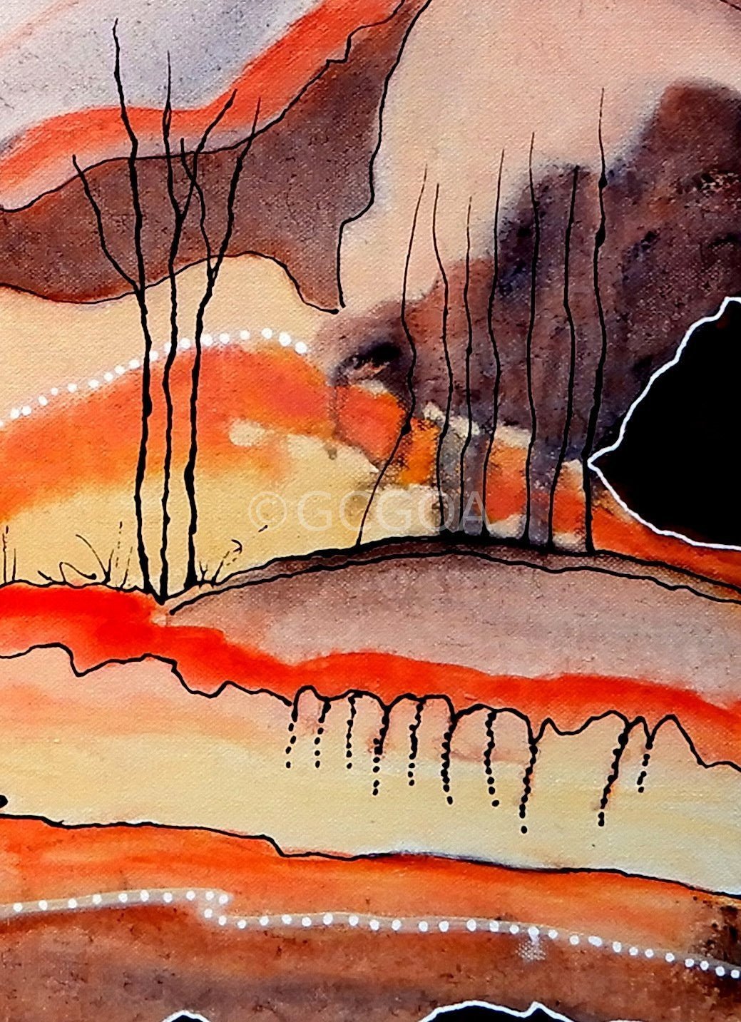 Amplitude - Original Art - Gold Coast Gallery Of ArtDoodie Herman