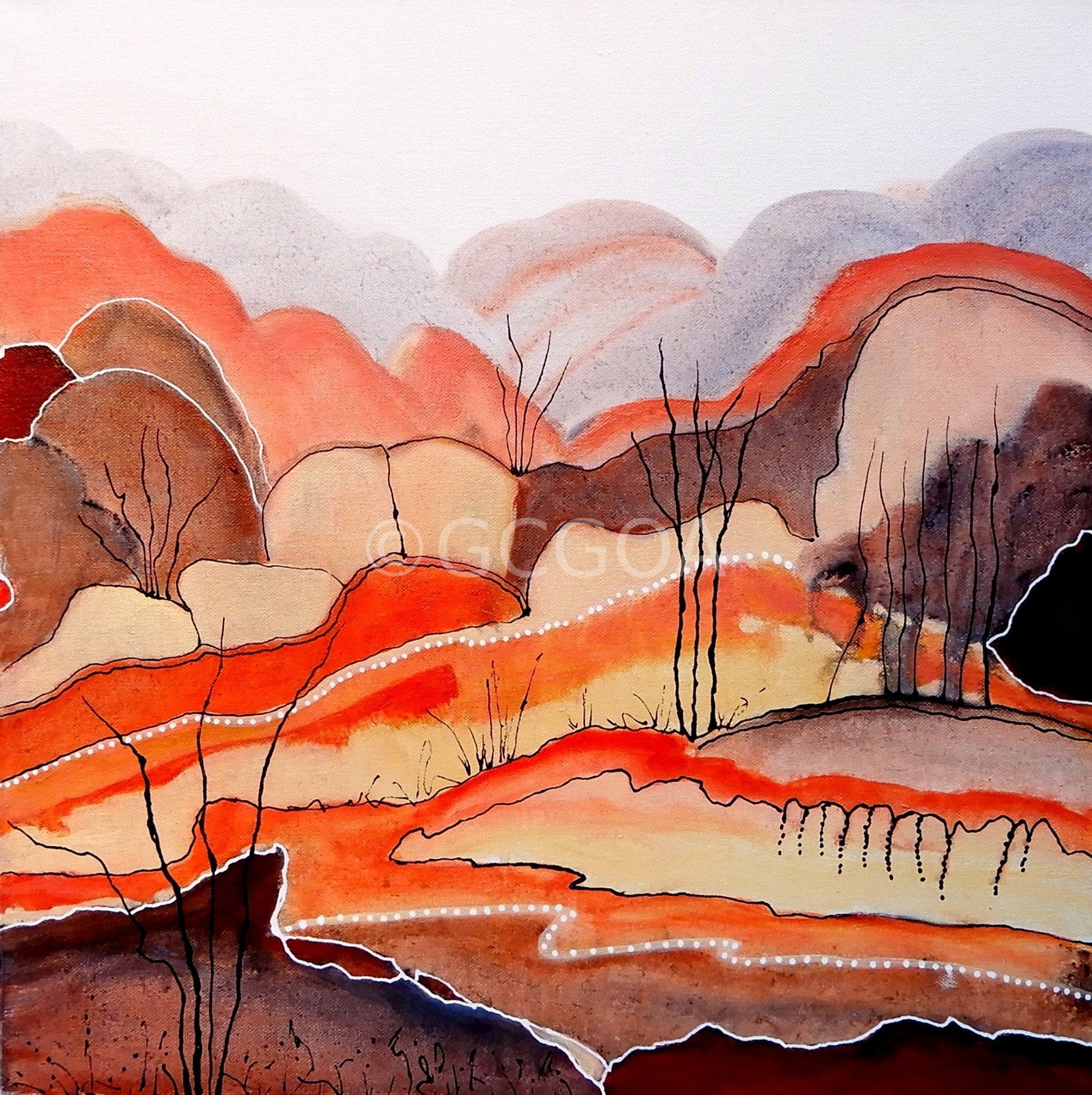 Amplitude - Original Art - Gold Coast Gallery Of ArtDoodie Herman