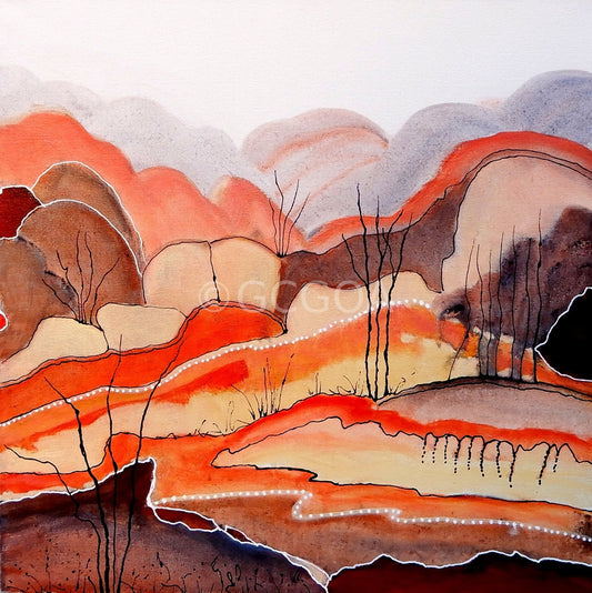 Amplitude - Original Art - Gold Coast Gallery Of ArtDoodie Herman