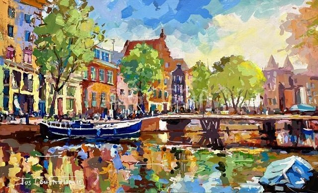 Amsterdam 4 - Original Art - Gold Coast Gallery Of ArtJos Coufreur