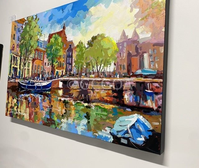 Amsterdam 4 - Original Art - Gold Coast Gallery Of ArtJos Coufreur