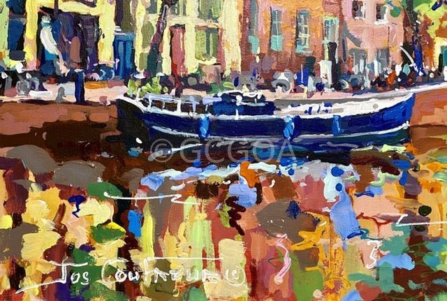 Amsterdam 4 - Original Art - Gold Coast Gallery Of ArtJos Coufreur