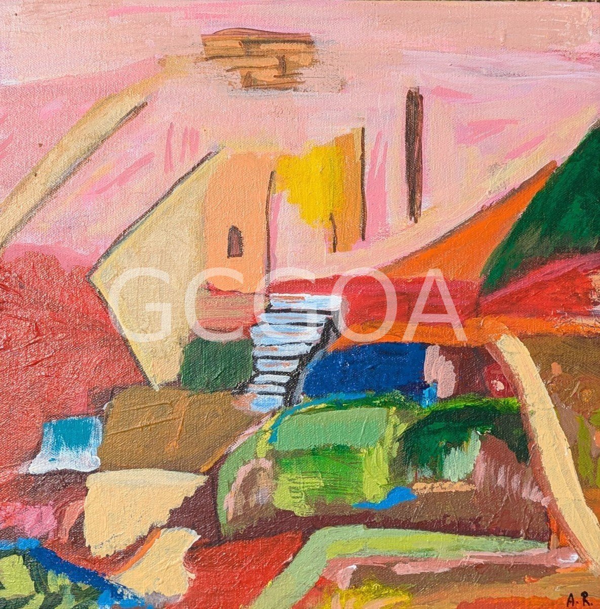 And So the Story Goes- Original Art - Gold Coast Gallery Of ArtAlpana Rai