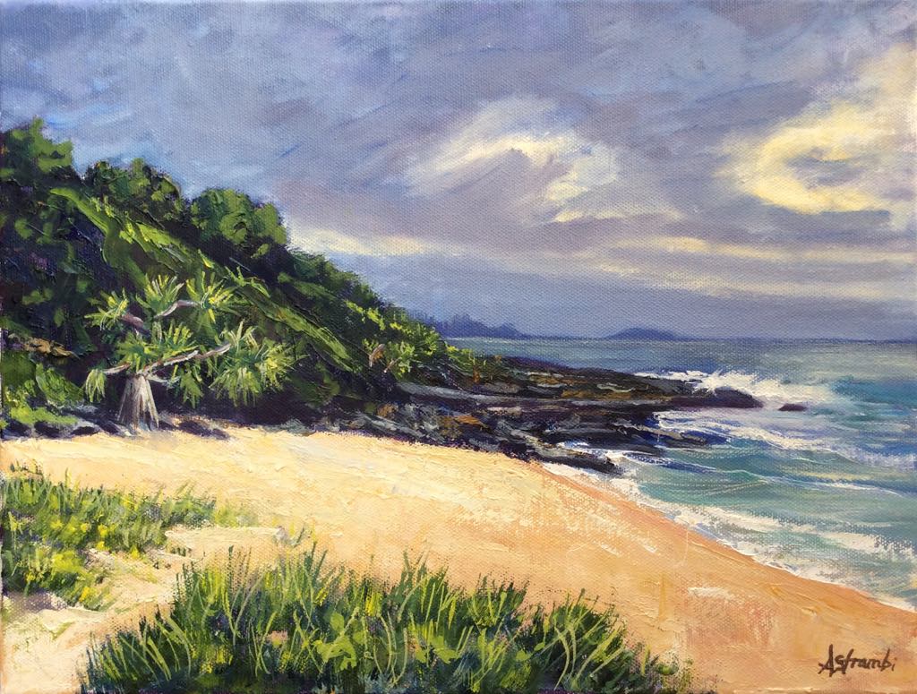 Angourie Glimpse - Gold Coast Gallery Of ArtAnne Strambi