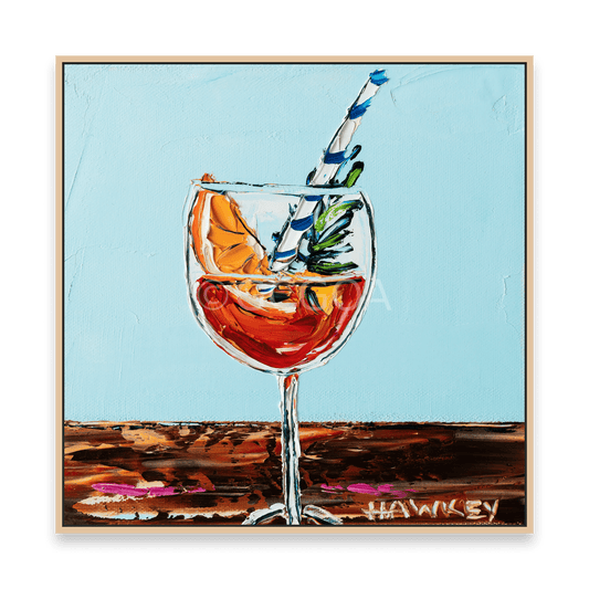 Aperol Spritz 10 - Fine Art Print - Gold Coast Gallery Of ArtAngela Hawkey