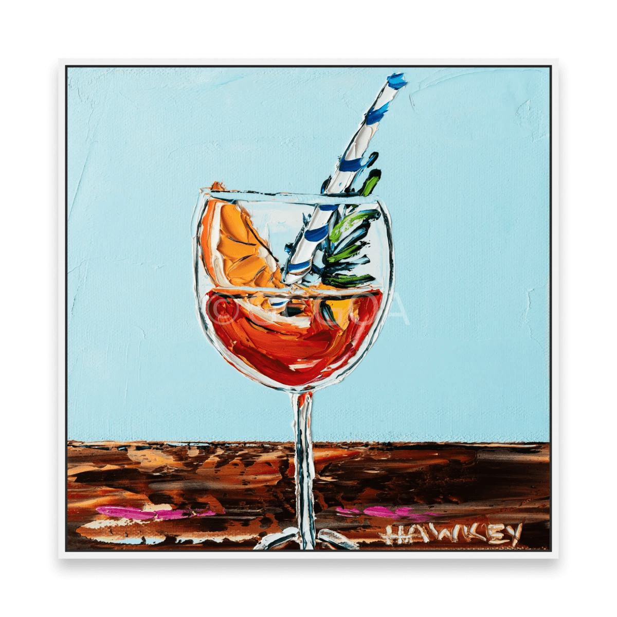 Aperol Spritz 10 - Fine Art Print - Gold Coast Gallery Of ArtAngela Hawkey