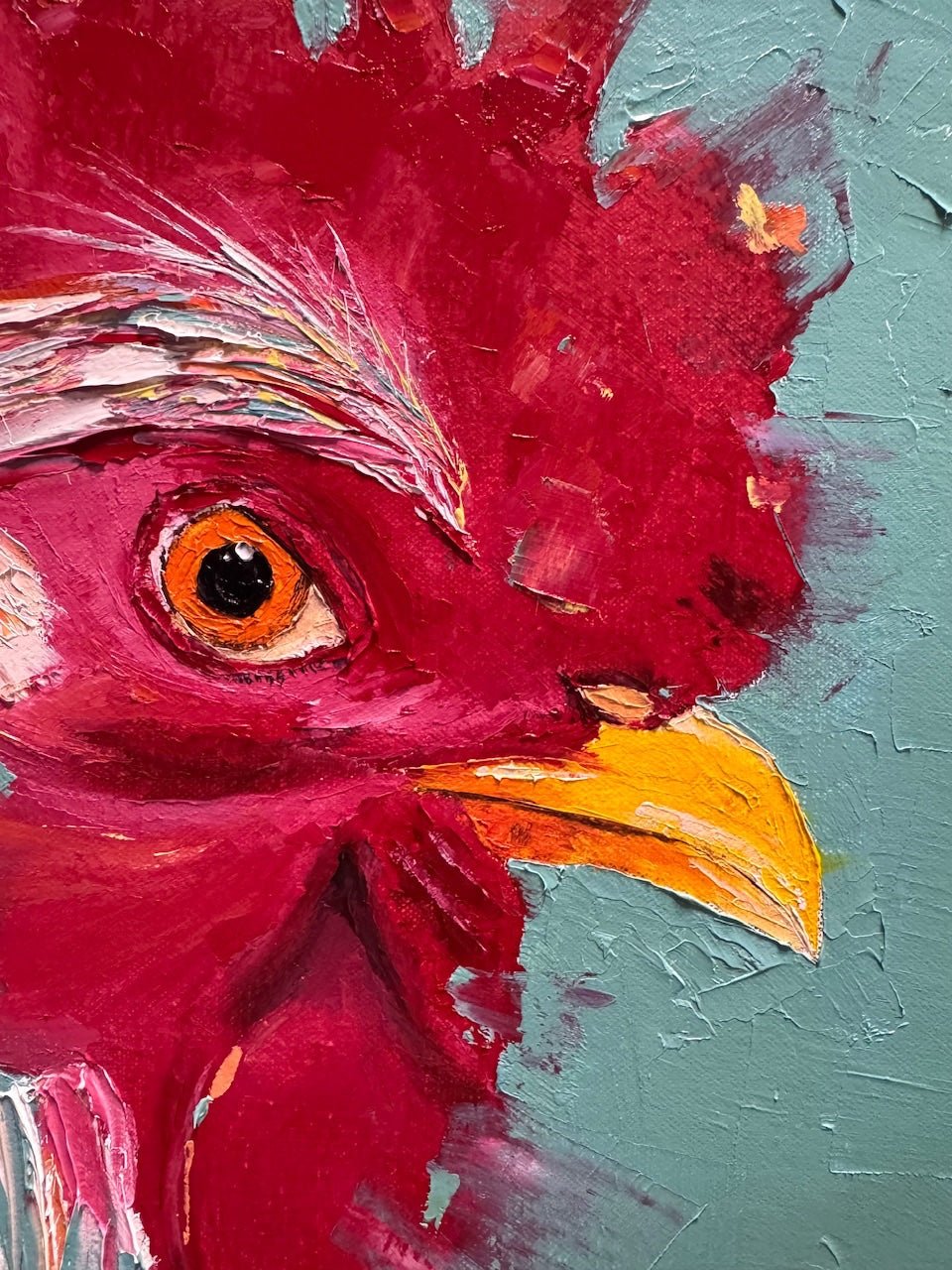 Archie the Rooster - Gold Coast Gallery Of ArtHilly Coufreur