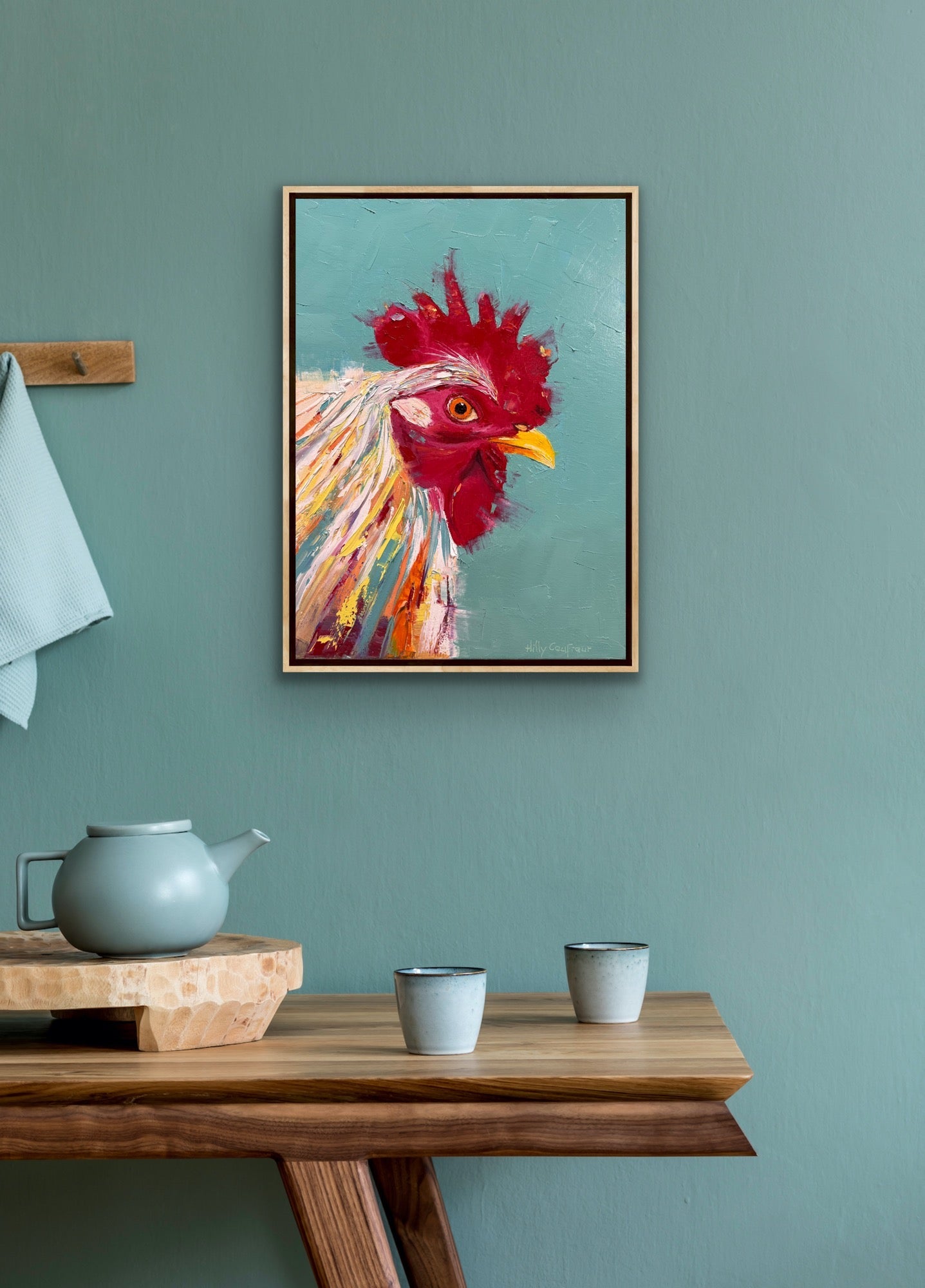 Archie the Rooster - Gold Coast Gallery Of ArtHilly Coufreur