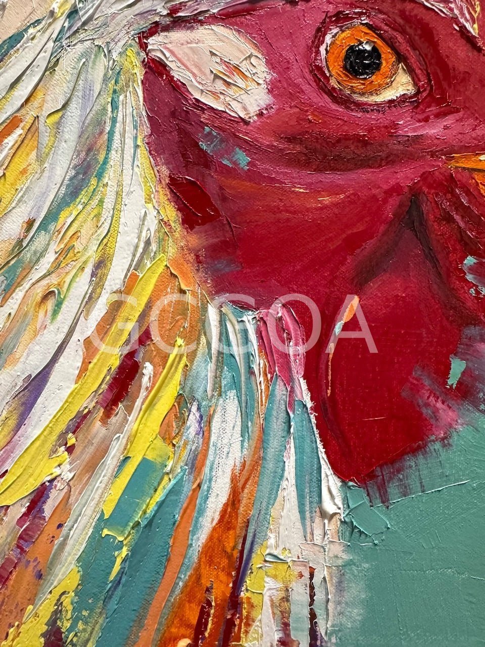 Archie the Rooster - Gold Coast Gallery Of ArtHilly Coufreur