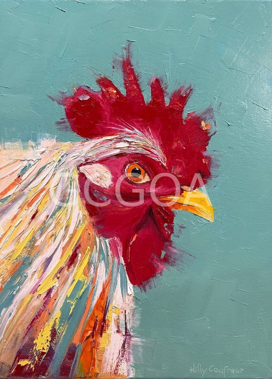 Archie the Rooster - Gold Coast Gallery Of ArtHilly Coufreur