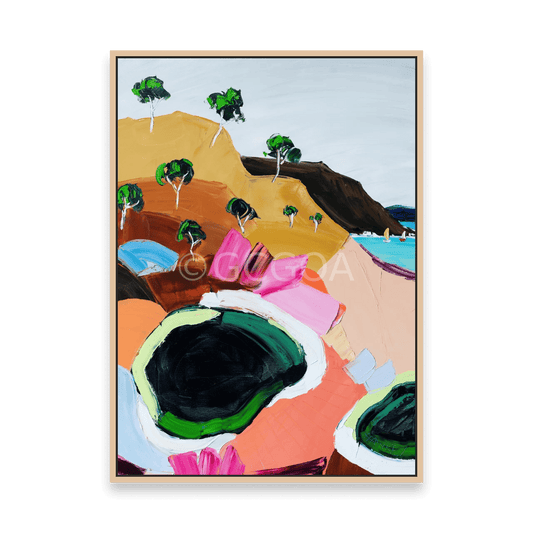 Around The Bay - Fine Art Print - Gold Coast Gallery Of ArtAngela Hawkey