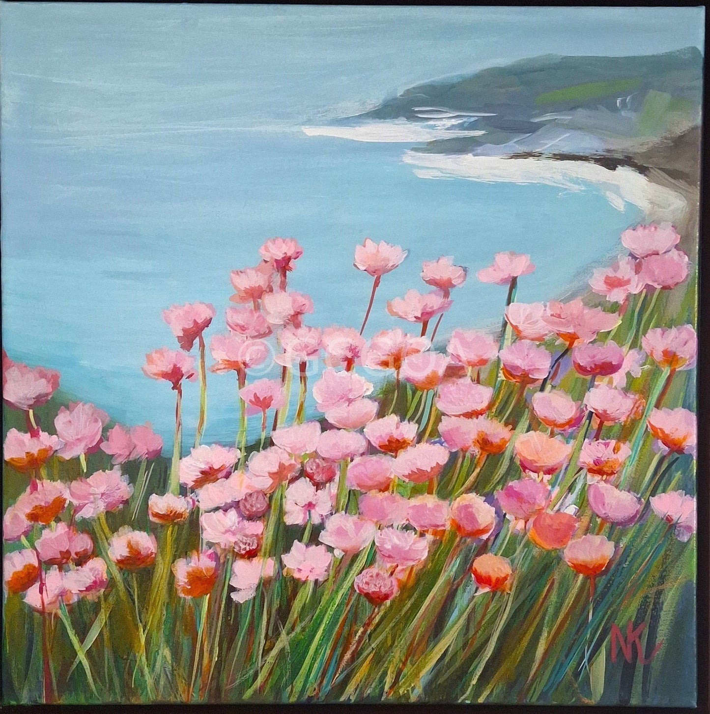 At The Coast - Original Art - Gold Coast Gallery Of ArtNatalie K