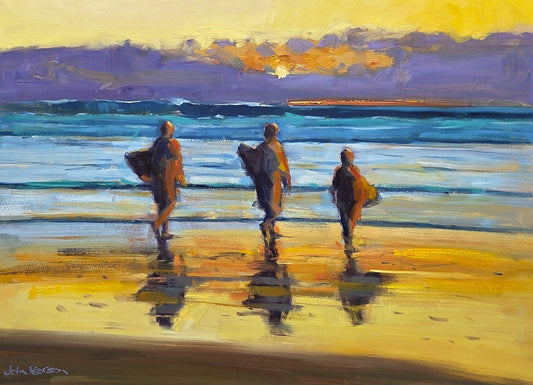At The Crack Of Dawn - Gold Coast Gallery Of ArtJohn G Pearson