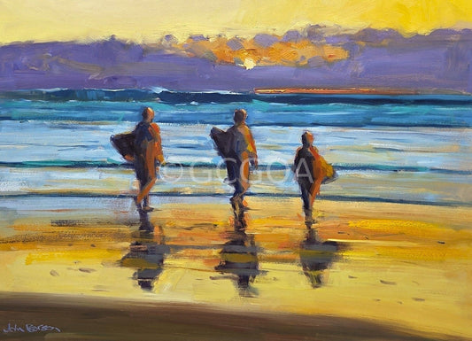 At The Crack Of Dawn - Gold Coast Gallery Of ArtJohn G Pearson