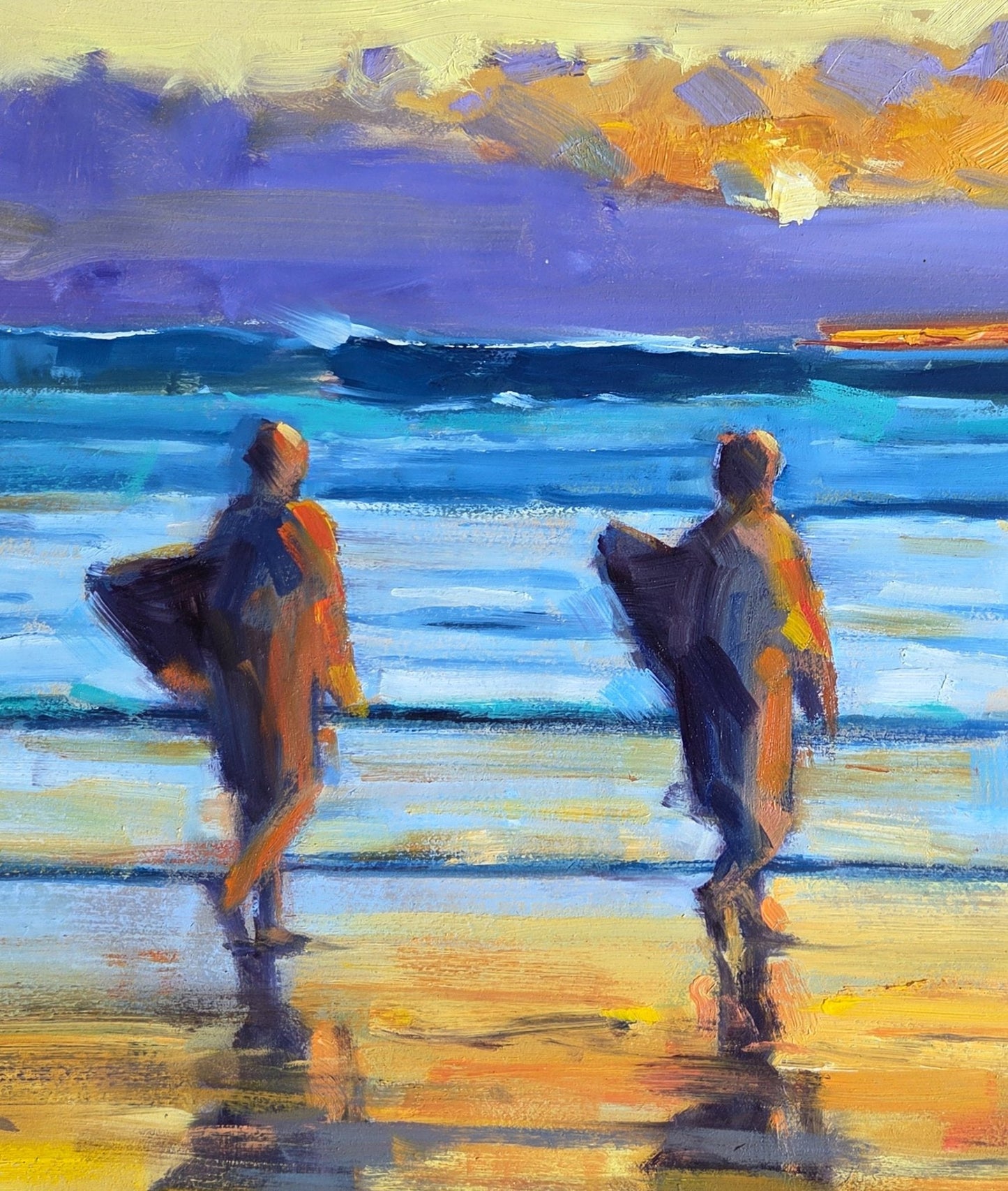 At The Crack Of Dawn - Gold Coast Gallery Of ArtJohn G Pearson