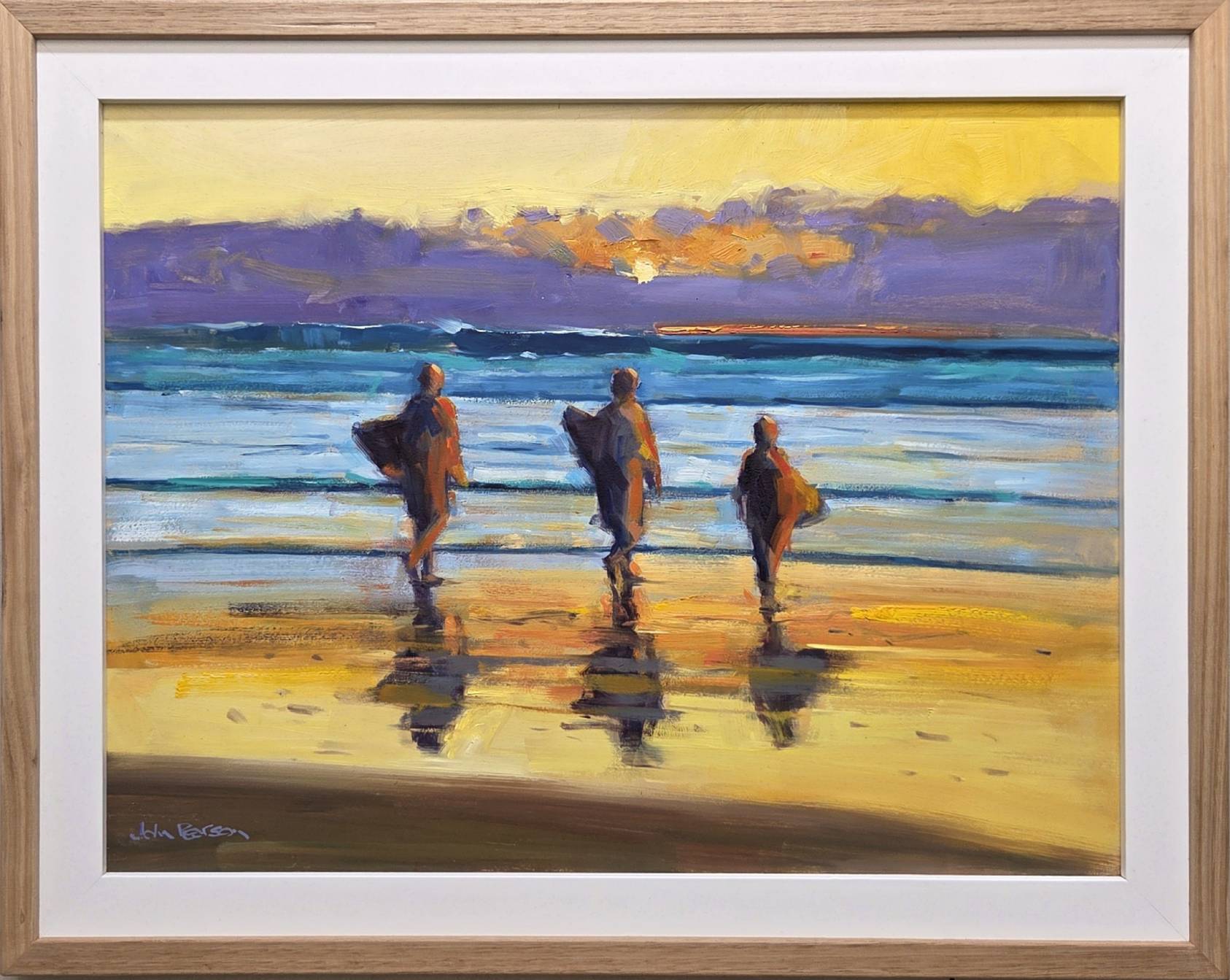 At The Crack Of Dawn - Gold Coast Gallery Of ArtJohn G Pearson