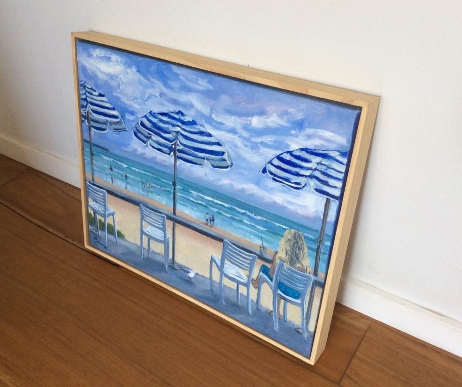 At the Kiosk Yamba - Gold Coast Gallery Of ArtAnne Strambi